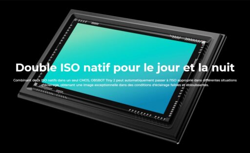 Double ISO natif du capteur CMOS de la Osbot Tiny 2