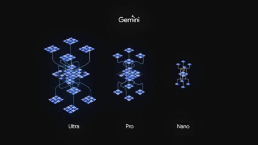 Les 3 modèles Gemini de Google Ultra Pro et Nano